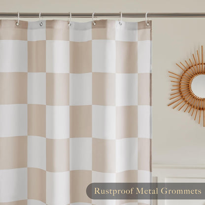 Ohocut Checkered Shower Curtain: A Retro-Chic Bathroom Essential