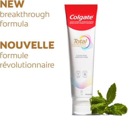 Colgate Total Zahnpasta, Clean Mint, 3 x 120 ml