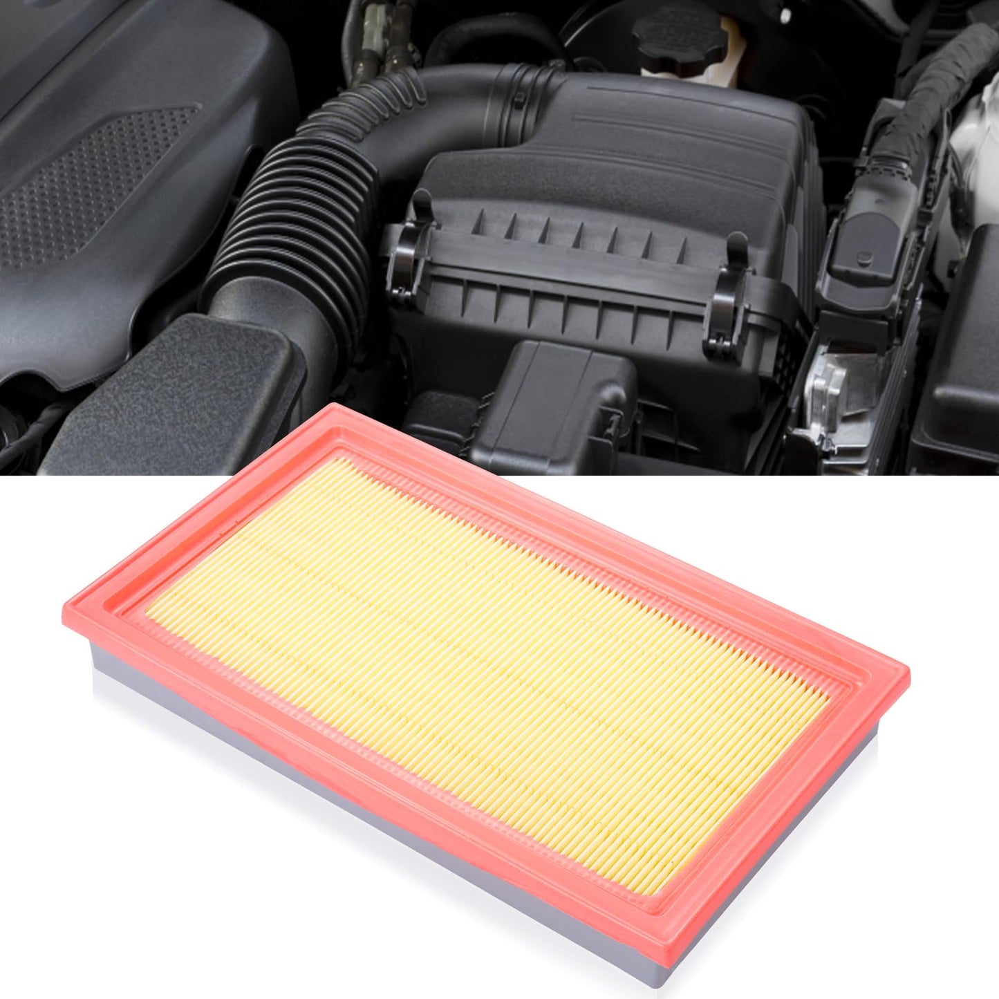 CA10262 Engine Air Filter Fit Ford Expedition/F150/F250/F350 (2007-2021) & Lincoln Navigator Replaces FA1883, 7C3Z9601A, A35642