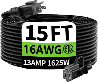 15FTBlack16AWG