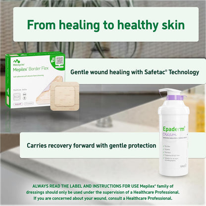 Epaderm Ointment for Eczema, Psoriasis and Dry Skin 1kg tub | 3-in-1 emollient formulated with clinically proven ingredients | Free from fragrance, colour, steroids, sodium lauryl sulphate (SLS) | Suitable for all ages, including babies
