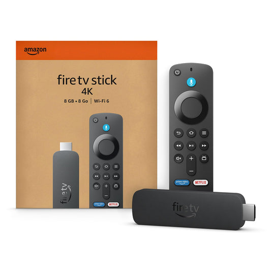 Amazon Fire TV Stick 4K Plus (newest model), streaming device, more than 1.2 million movies and TV episodes, supports Wi-Fi 6, watch free & live TV