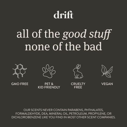 Drift Car Air Freshener - The Original Wood Air Freshener - Car Odor Eliminator - Long Lasting Scent - Metal Clip - Essential Oils - Clean Ingredients - Teak Scent 3 Pack Refill - NO CLIP INCLUDED