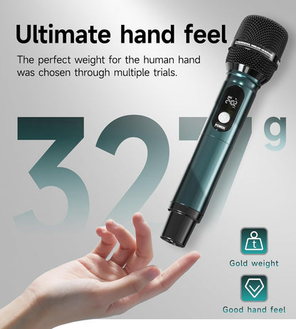 Unlock Crystal-Clear Audio with ECHOMUSSY's Wireless Microphones