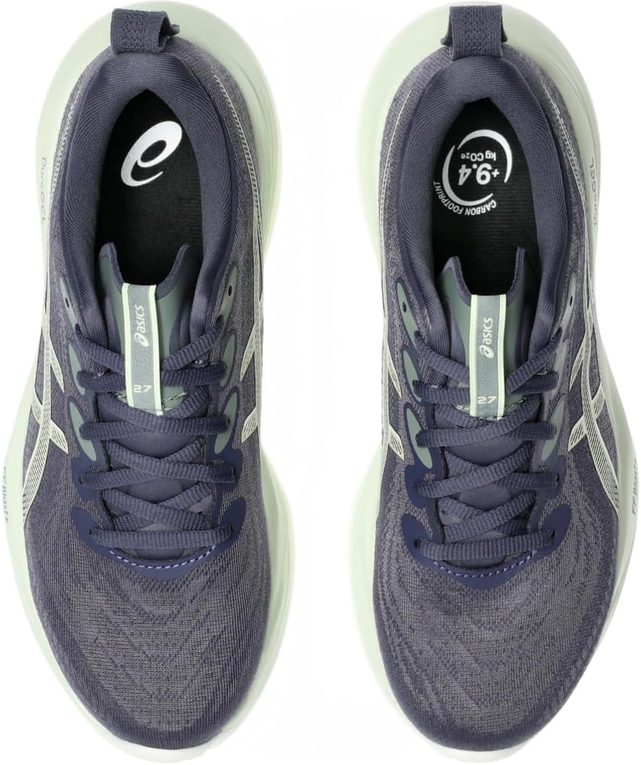 ASICS Women's Gel-Cumulus 27 Running Shoes, 6.5, Indigo Fog/Cream