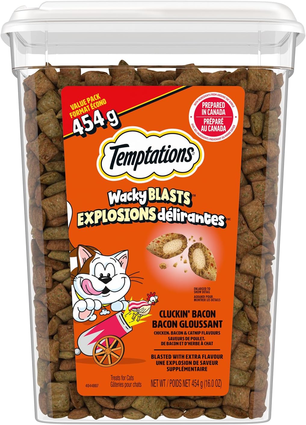 TEMPTATIONS Katzensnacks, Geschmack Hühnchen, 454g Dose