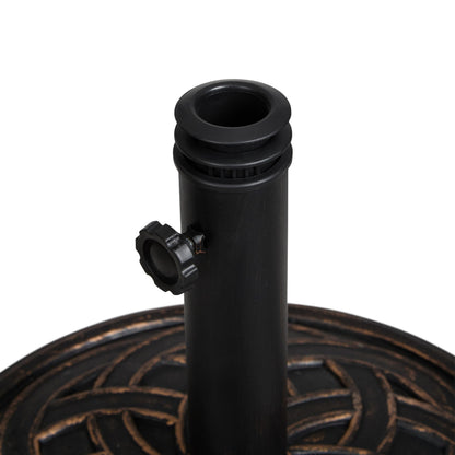 BACKYARD EXPRESSIONS PATIO · HOME · GARDEN 911554 21 Pound Umbrella Base, Bronze