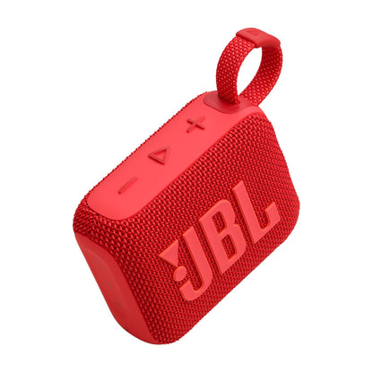 JBL Go 4 – Ultraportabler, wasserdichter und staubdichter Bluetooth-Lautsprecher, großer JBL Pro Sound mit kräftigem Bass, integrierter Akku für 7 Stunden Wiedergabe, teilweise aus recycelten Materialien hergestellt (Schwarz)
