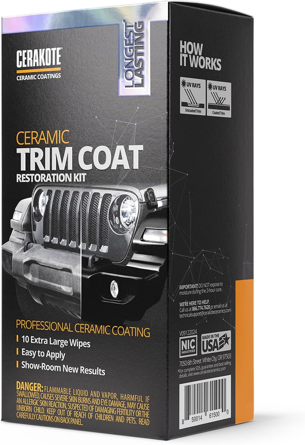 CERAKOTE Ceramic Trim Coat Kit: A Game-Changer for Your Car's Plastic Trim