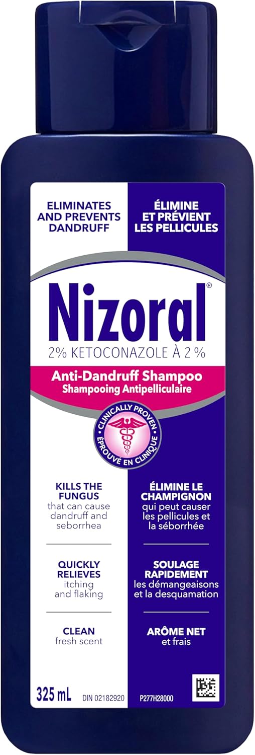 Nizoral Anti-Schuppen Shampoo mit 2 % Ketoconazol, frischer Duft, 200ml