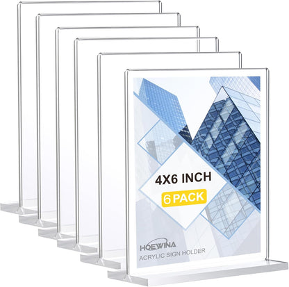 Vertical 6 Pack 4x6 Inch
