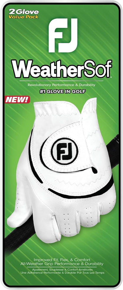 FootJoy Men's WeatherSof 2-Pack Golf Glove Review