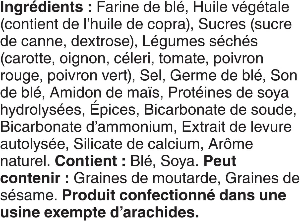Breton Garden Vegetable Crackers - Light, Crispy, Plant-Based, Made with Real Vegetables, For Snacking, Dips, Cheese and Spreads, 200g