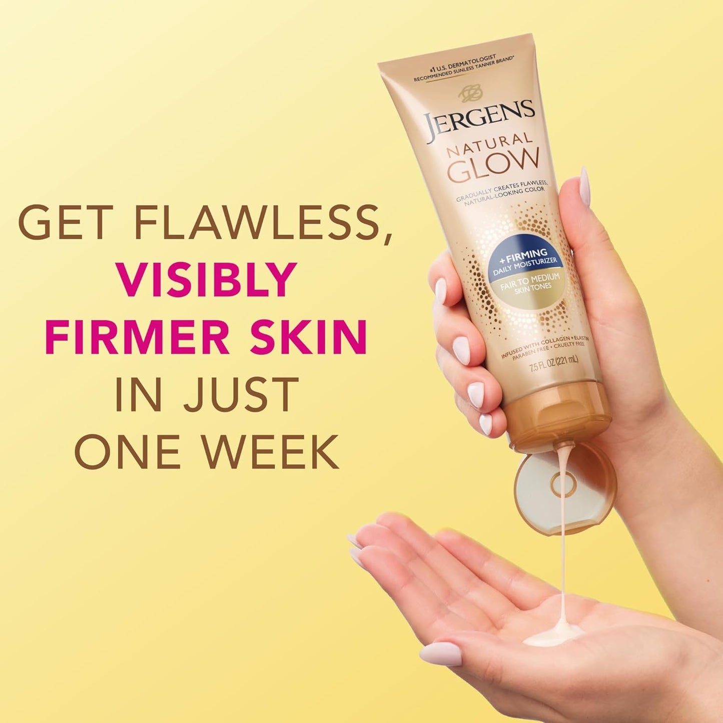 Jergens Natural Glow +Firming Self Tanner Body Lotion Review