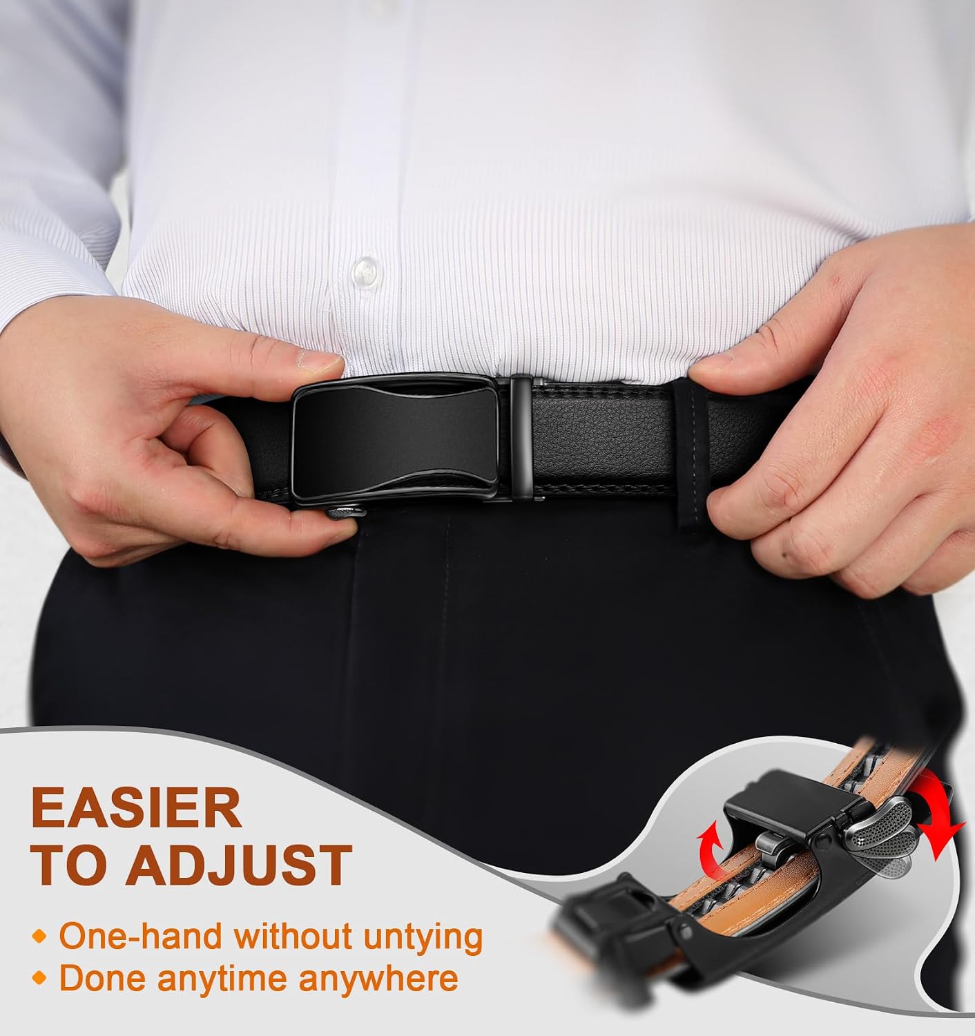 BULLIANT Mens Ratchet Belt: A Game-Changer for Your Wardrobe