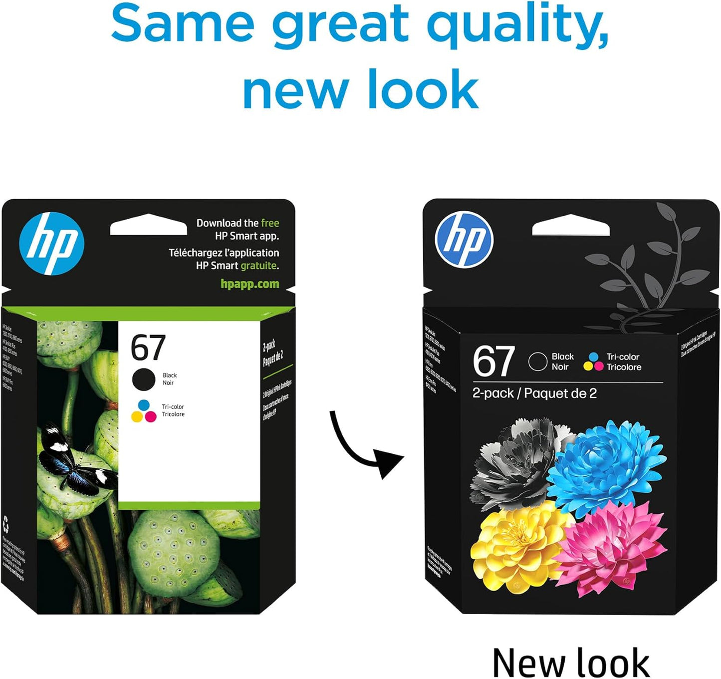 Original HP 67XL Schwarze Tintenpatrone mit hoher Reichweite | Kompatibel mit HP DeskJet 1255, 2700, 4100er Serien, HP Envy 6000, 6400er Serien | Für Instant Ink geeignet | 3YM57AN