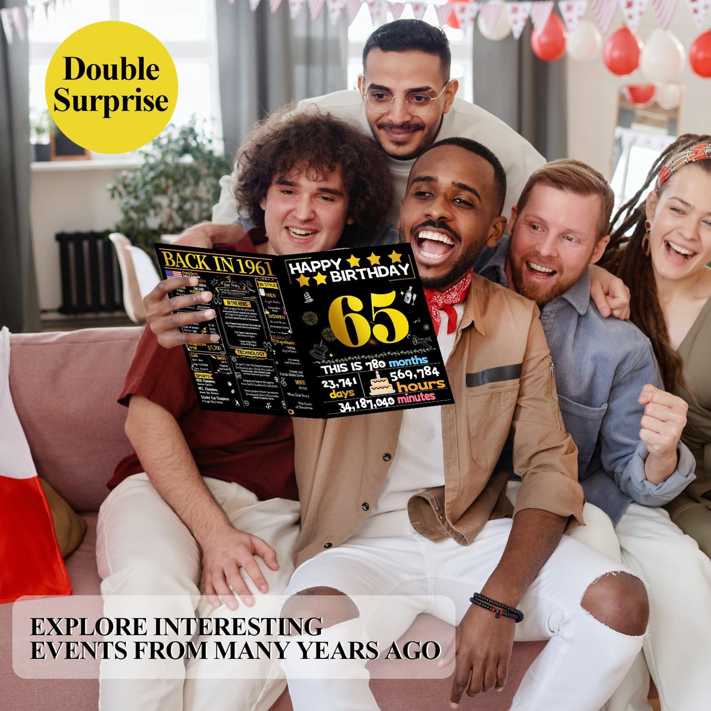 Make Their 65th Birthday Unforgettable with a Unique Pop-Up Card