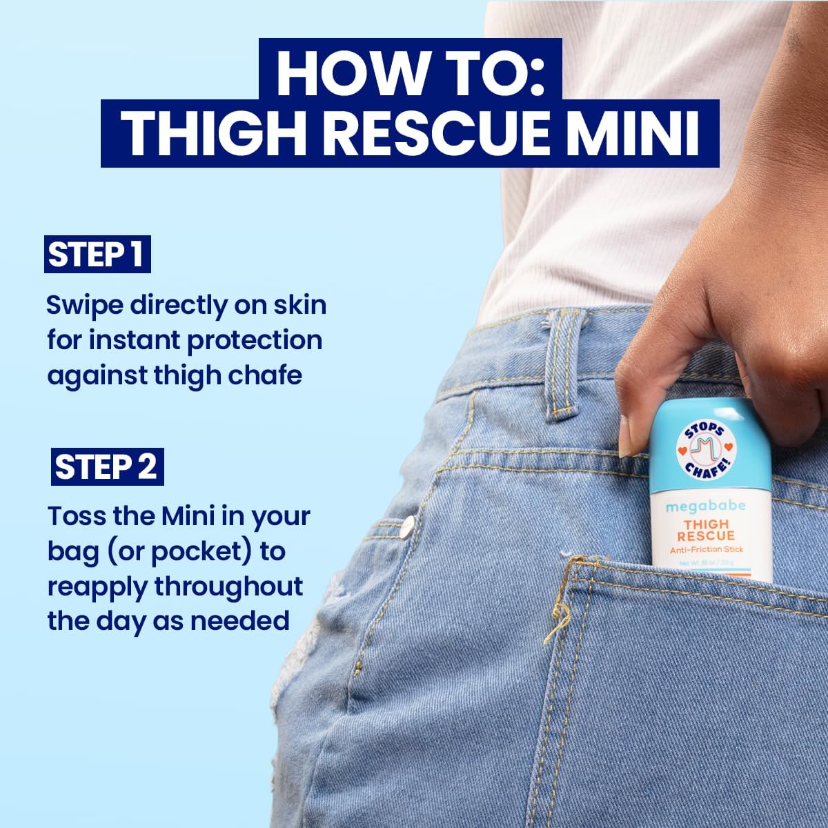 Megababe Thigh Rescue Anti-Chafe Stick Mini Review
