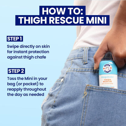 Megababe Thigh Rescue Anti-Chafe Stick Mini Review
