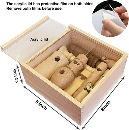 ZDH 9-Piece Wooden Bird Call Set: A Nature Lover's Dream