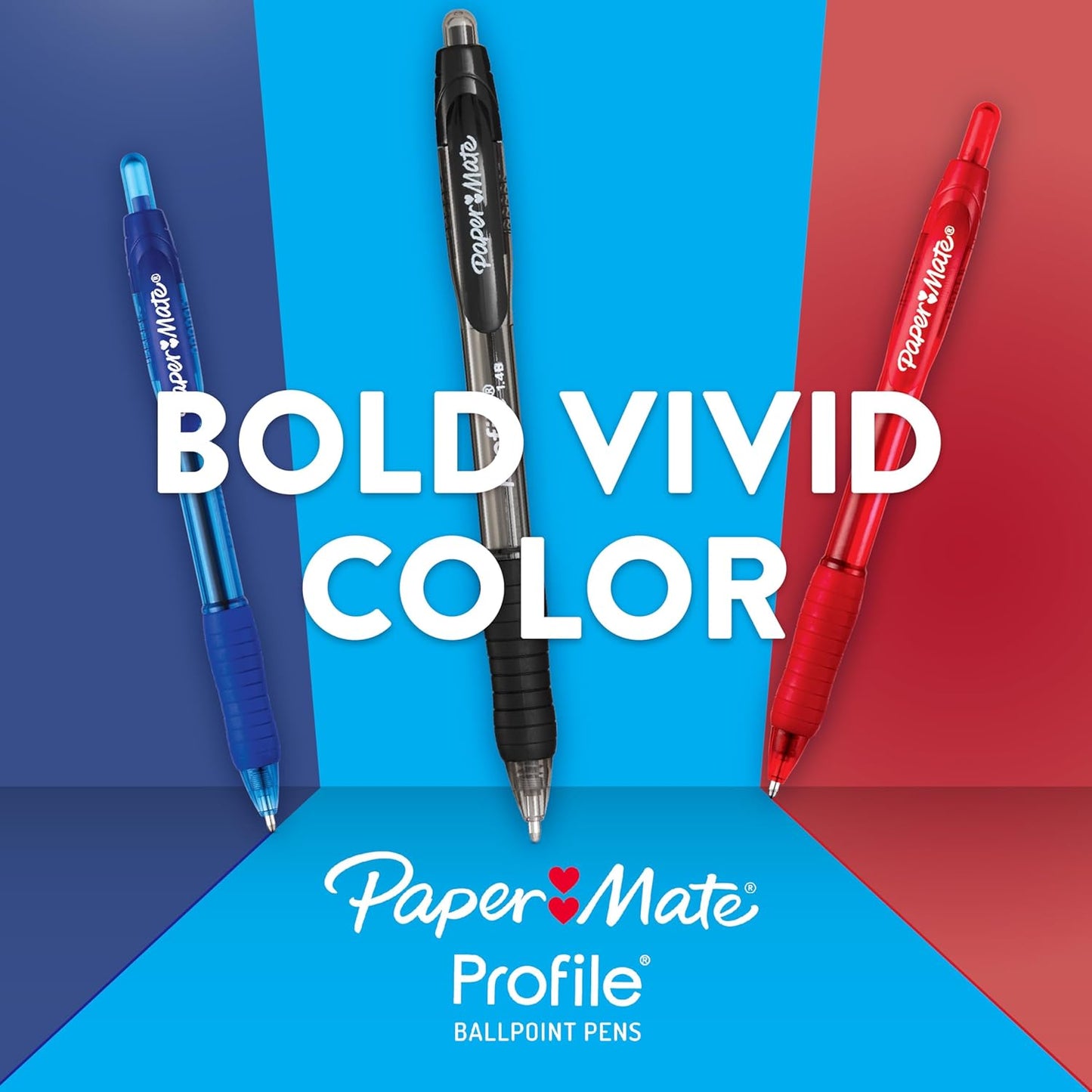 Paper Mate Profile Retractable Ballpoint Pens: A Colorful Companion for Everyday Writing