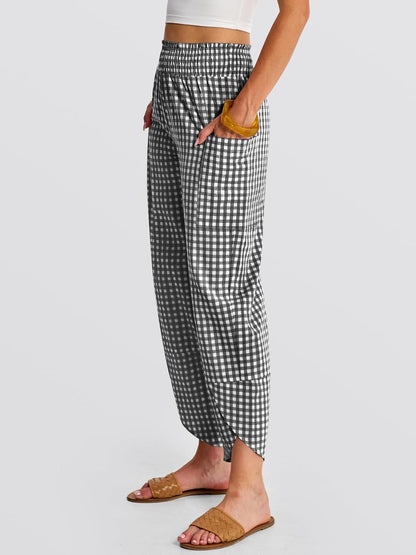 ANRABESS Womens Wide Leg Palazzo Capri Pants 2026 Summer Casual Loose High Waisted Lounge Flowy Cropped Beach Work Trousers