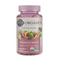 Garden of Life Organics Women's Gummy Vitamins - Berry - Certified Organic, Non-GMO, Vegan, Kosher Complete Multi - Methyl B12, C & D3 - Gluten, Soy & Dairy Free, 120 Real Fruit Gummies (Pack of 6)