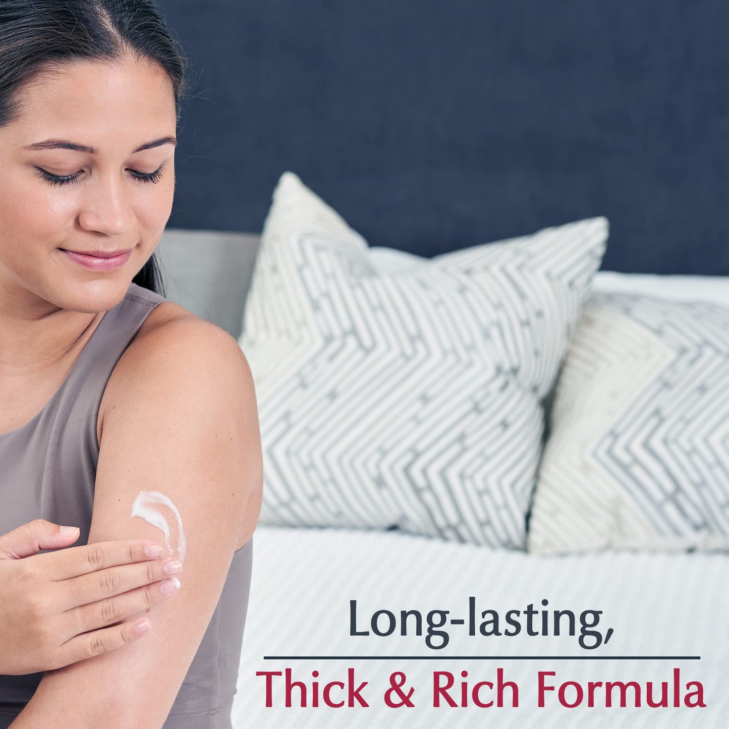 Eucerin Original Healing Rich Body Lotion, Body Lotion for Dry Skin, 16.9 Fl Oz Pump Bottle (Pack of 12)