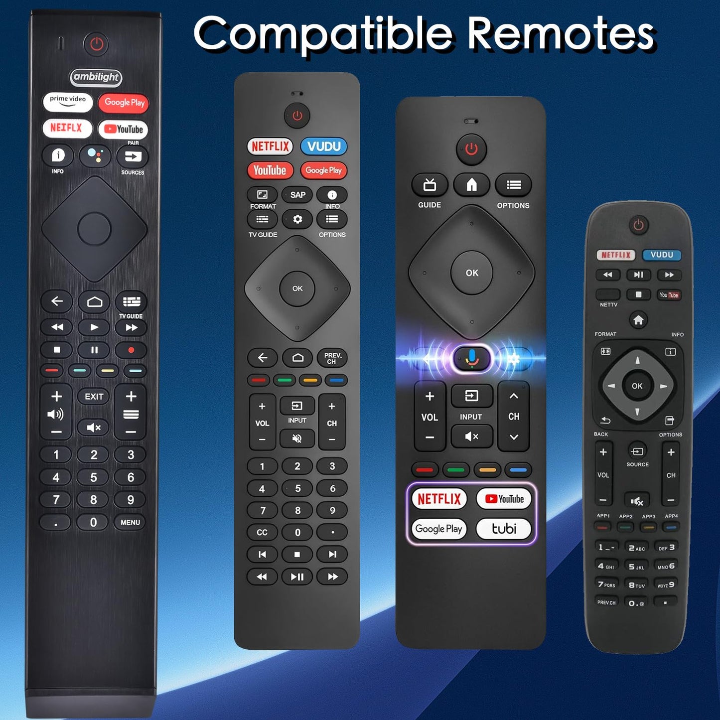 Replacement for Apple TV Remote,for Apple 4K/ Gen 1 2 3 4/ HD,A2169 A1842 A1625 A1427 A1469 A1378 A1218