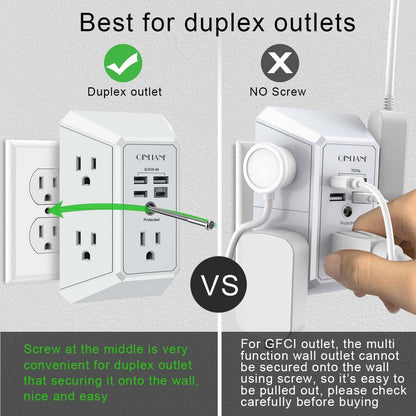 Wall Charger and Surge Protector: A Game-Changer for Your Home, Office, or Travel Needs