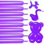 100Pcs clear 260 Balloons Clear Long Skinny Latex Balloon for Animal Ballons, Premium Quality Balloons for Beginners Baloons Making Kid's Carnivals Party Decoartion