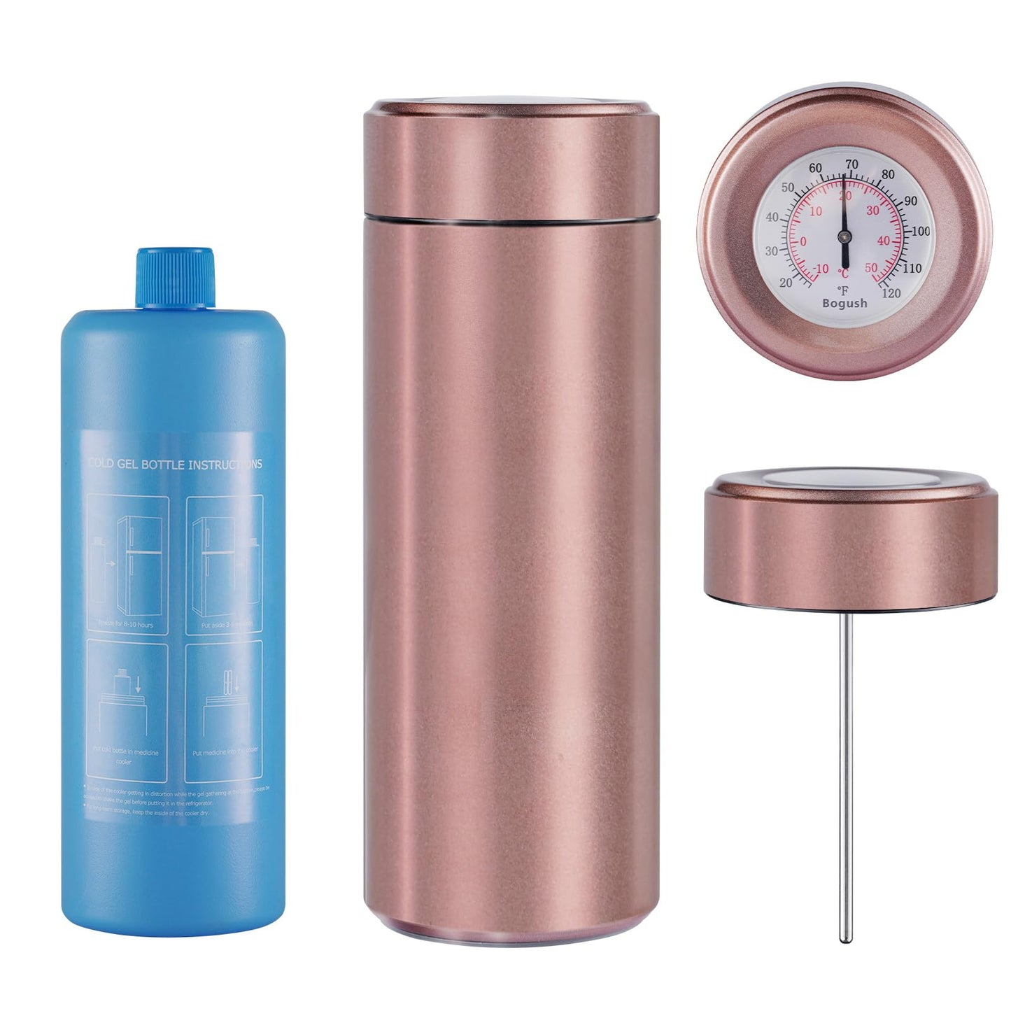 60H Insulin Pens Cooler Hold 6-8 Pens Travel Case Medication Cooler for Travel TSA Approved Medicine Cooler Medical Diabetic Travel Cooler Bag Epipen Carry Case Blue