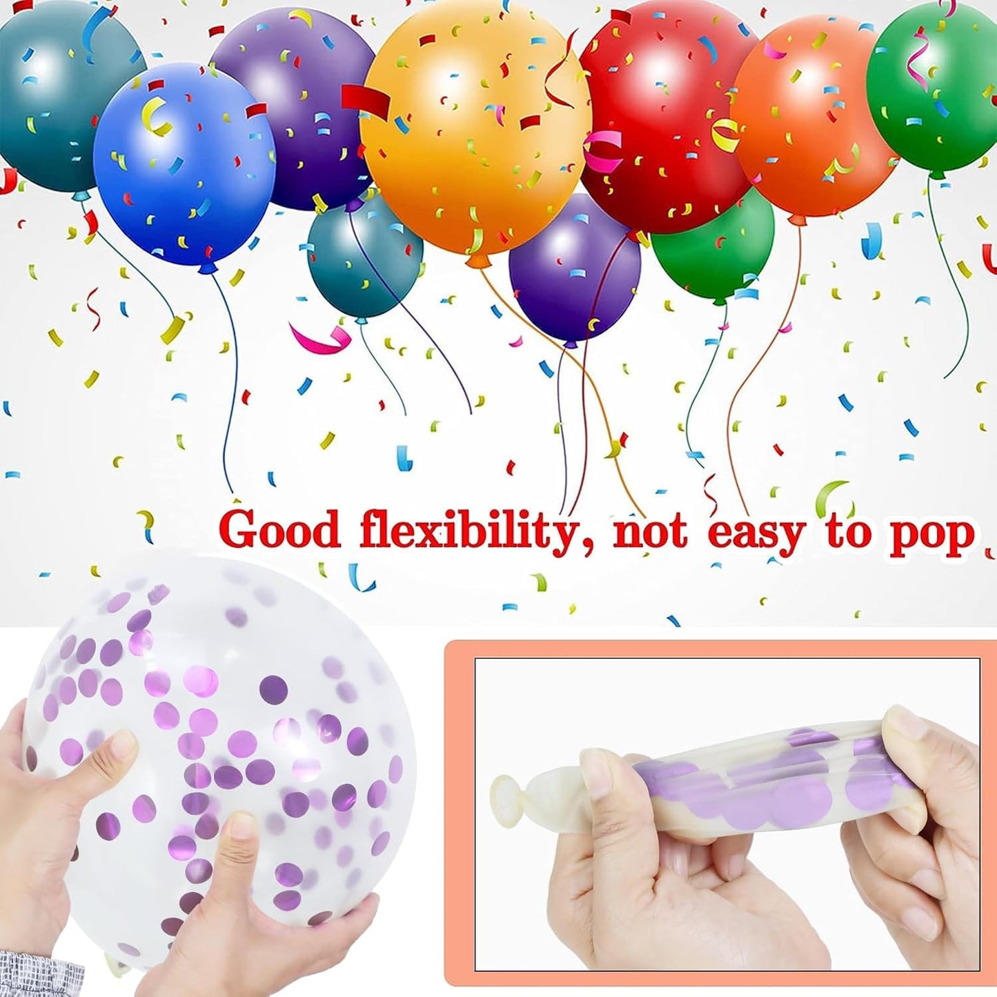 68Pcs Pink and Purple Balloons for a Dreamy Party