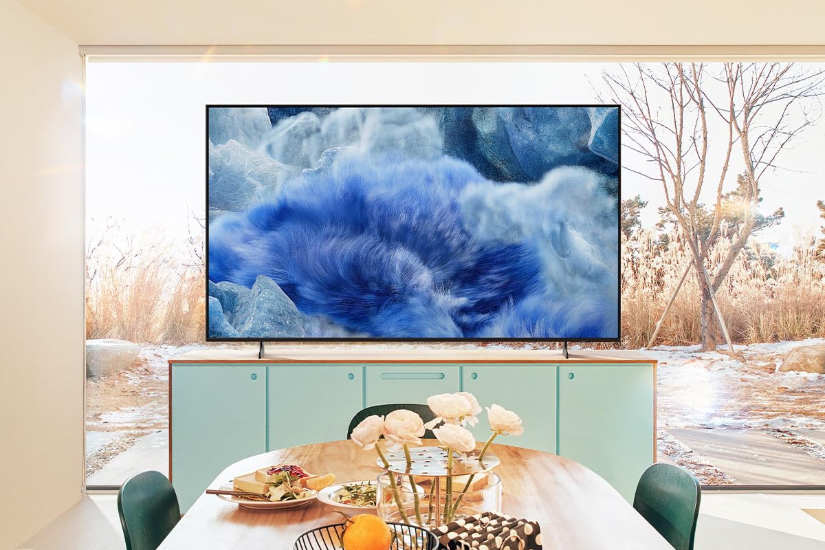 SAMSUNG 55-Zoll QLED Q7F 4K Smart TV, AI Gen 1 Prozessor, Quantum HDR, Contrast Booster Pro, Gaming Hub, Q-Symphony - [QN55Q7FAAFXZC] [Kanada] (2025)