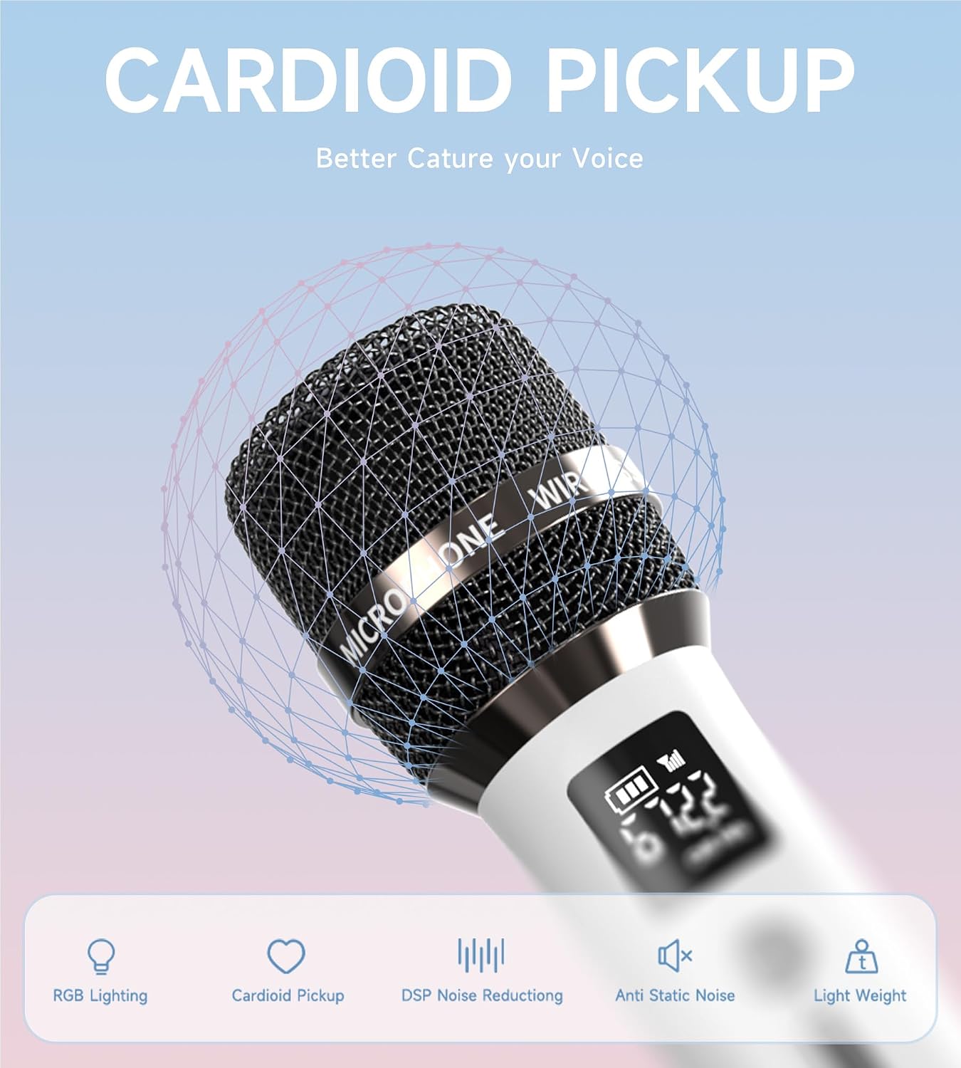 Upgrade Your Karaoke Game with ECHOMUSSY Wireless Microphones