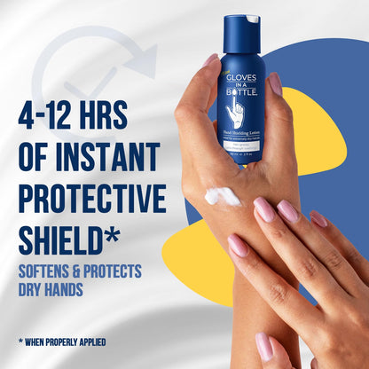 Gloves In A Bottle Shielding Lotion for Dry Itchy Skin, 2 ounce (Pack of 24)