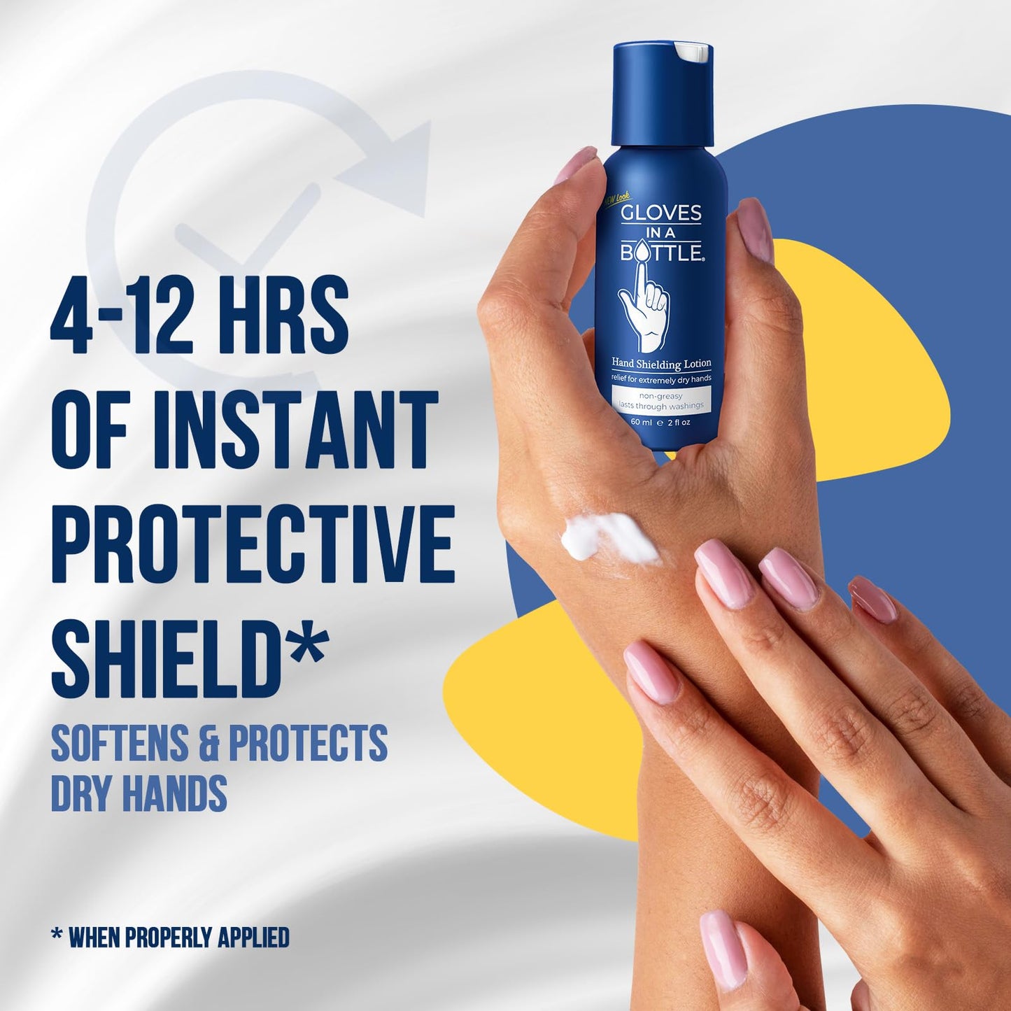 Gloves In A Bottle Shielding Lotion for Dry Itchy Skin, 2 ounce (Pack of 24)