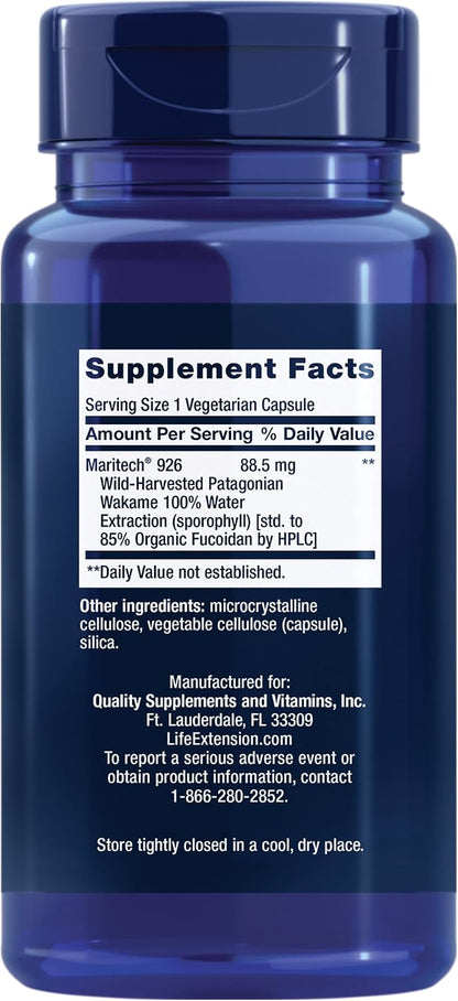 Life Extension Optimized Fucoidan w/ Maritech 926, 60 veggie caps