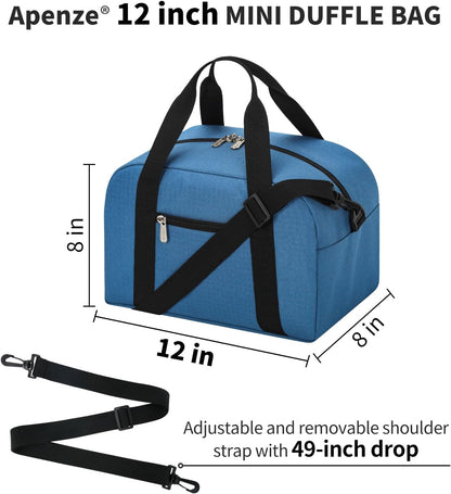 Kleine Sporttasche 18 Zoll Handgepäck Reisetasche für Wochenendtrips Sport-Schwarz