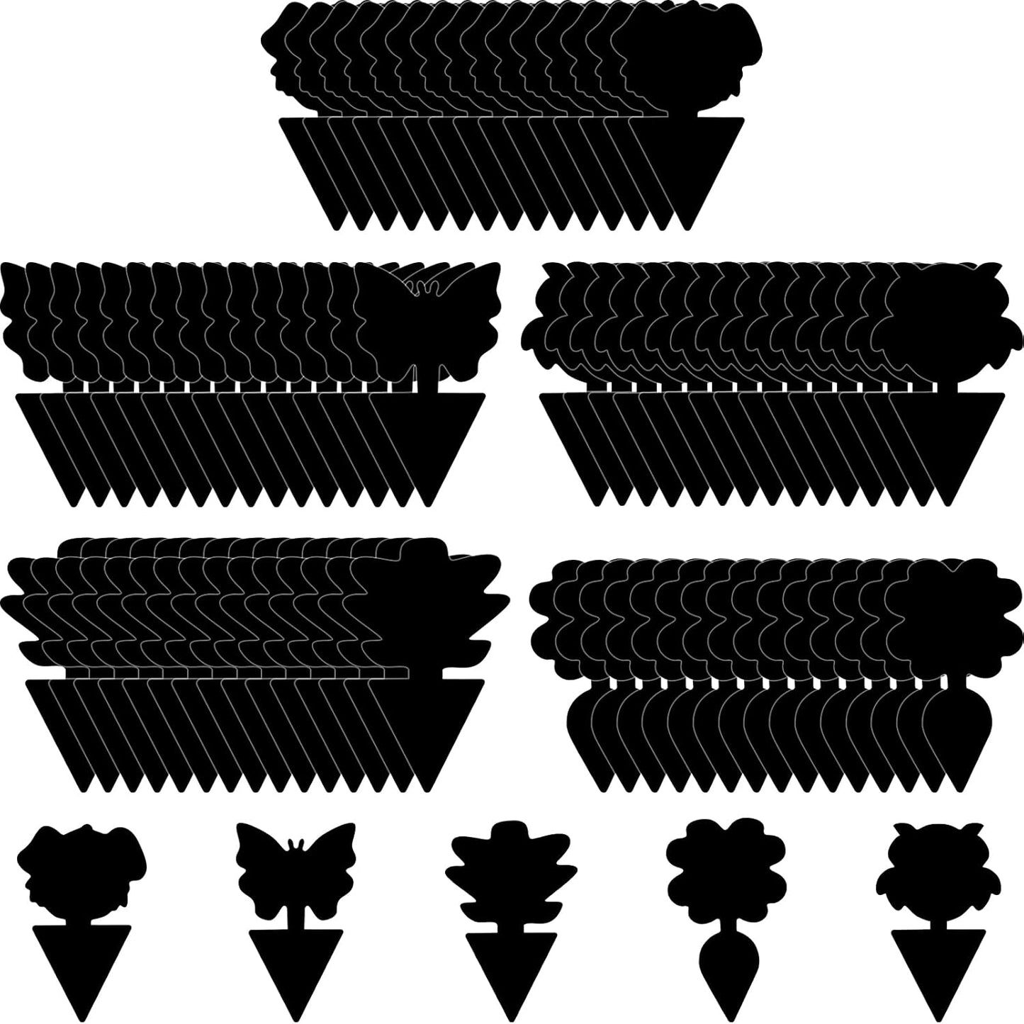 Black-100pcs