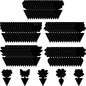 Black-100pcs