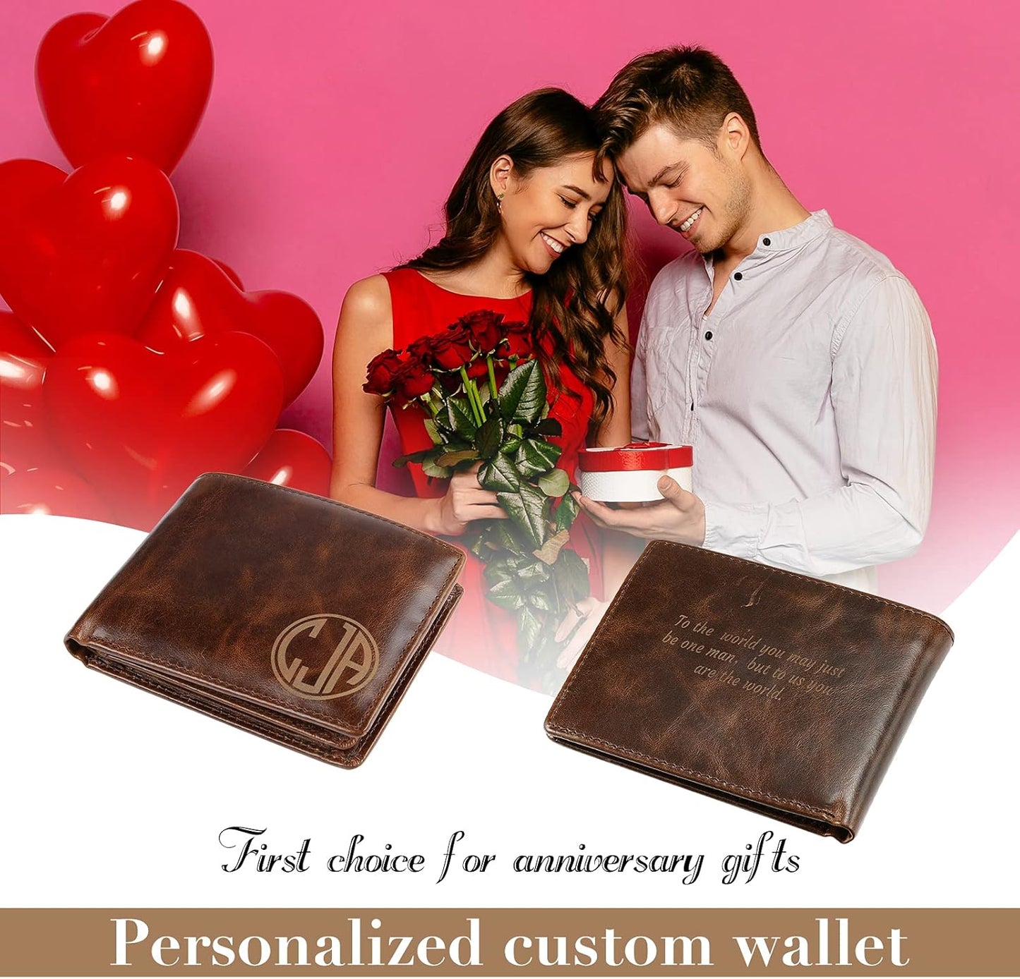 Custom Engraved Wallet for Men: A Thoughtful Gift