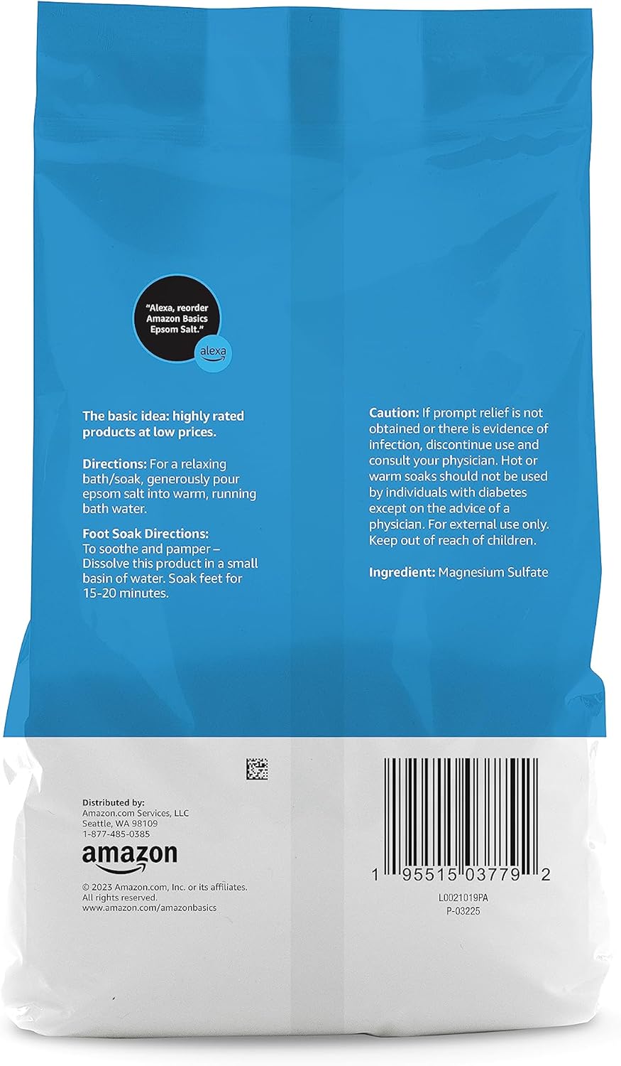 Amazon Basics Epsom Salt Soak: A Simple Path to Relaxation