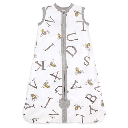 Burt's Bees Baby Infant Wearable Blanket, Organic Cotton Unisex Beekeeper - Light Weight 0.5 TOG or Medium Weight 1.5 TOG