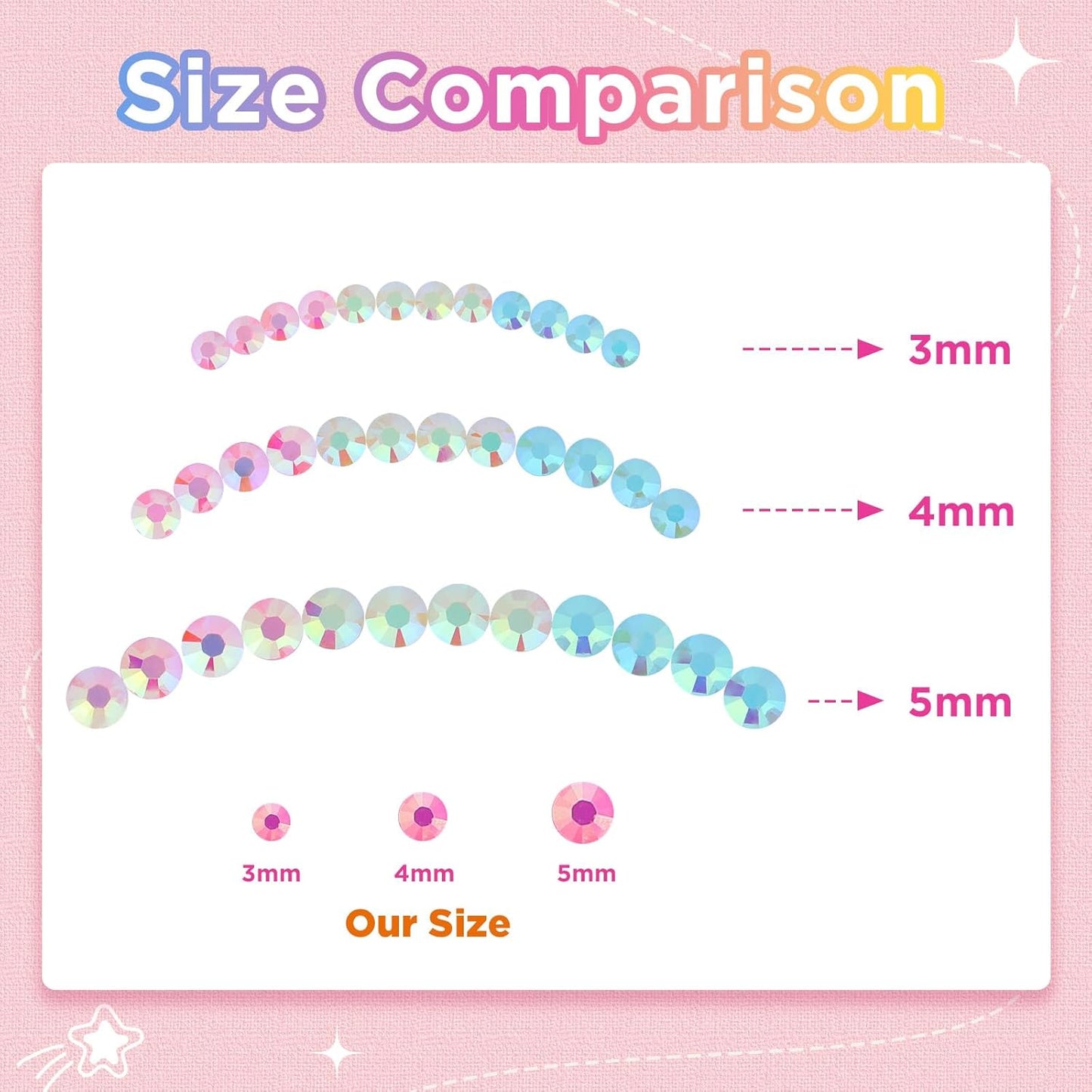 Zefy 40 Colors Resin Jelly Rhinestones for Bedazzling, 3mm 32000 Pcs Flatback Gems for Crafting, Bedazzling Kit with 3Pcs B7000 Glue for Clothing Shoes Nail Book Diamond Art