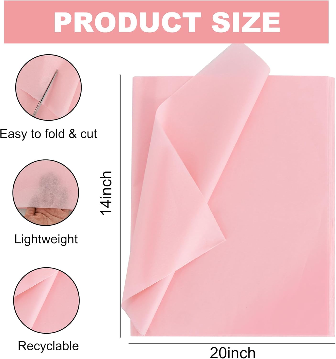 100 Blatt Seidenpapier Salbeigrün 35x50cm Geschenkpapier Seidenpapier Großpackung für DIY-Projekte Geschenktüten Geschenkverpackungen Hochzeiten Valentinstag Ostern Weihnachten und Geburtstagsfeiern Basteln