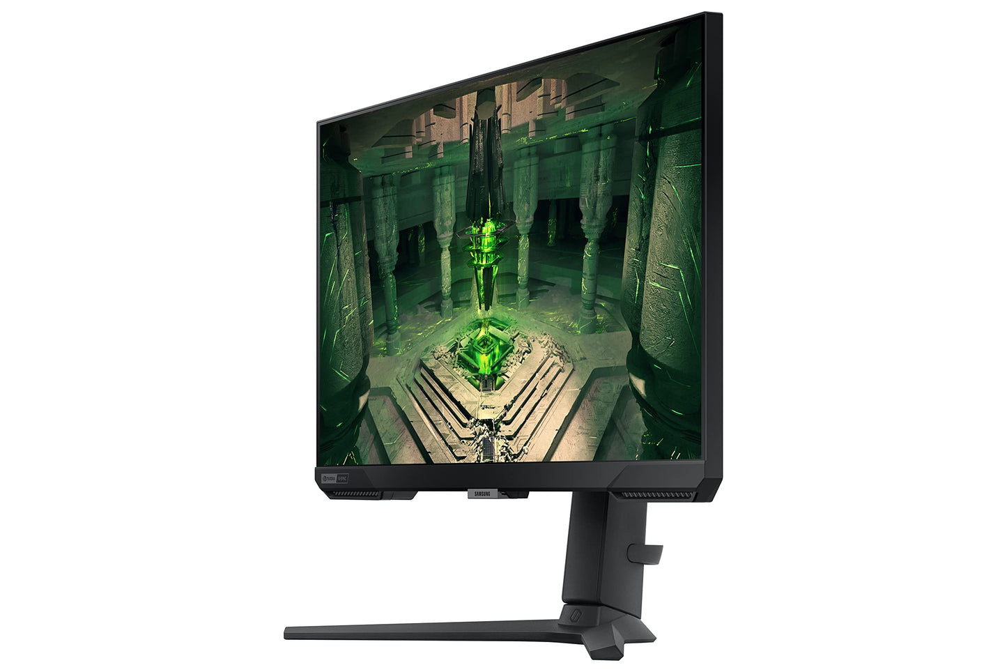 Samsung 25" Odyssey G4 (G40H) Gaming Monitor - FHD, Fast IPS, 300Hz, HDR10, 1ms, G-Sync Compatible, AMD FreeSync Premium, Black Equalizer, Virtual Aim Point, HAS/Tilt/Swivel/Pivot, LS25HG402ENXZA