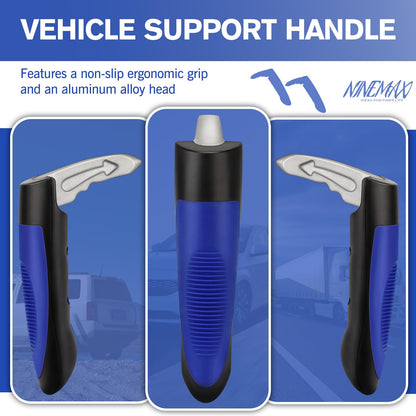 NINEMAX Autotürgriff für ältere Menschen, Einstiegshilfe für Autos, Haltegriffe für Autos, tragbarer Autotürstock für Senioren, Behinderte (1 Stück)