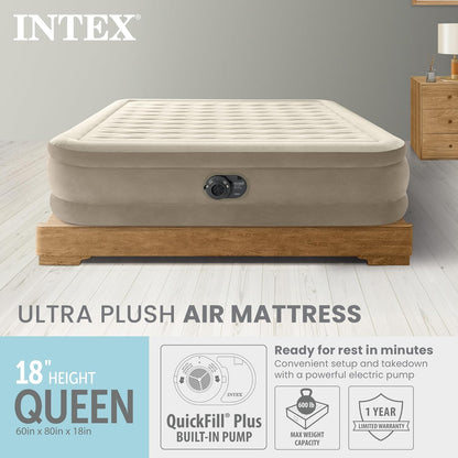 Intex Dura-Beam Deluxe Ultra Plush Air Mattress Review