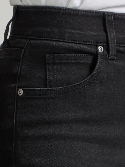 Lee Damen Ultra Lux Comfort mit Flex Motion Skinny Leg Jeans mit Ever Fit, Schwarz, 10